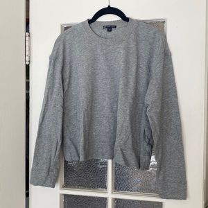 JAMES PERSE 100% cotton raglan sweatshirt